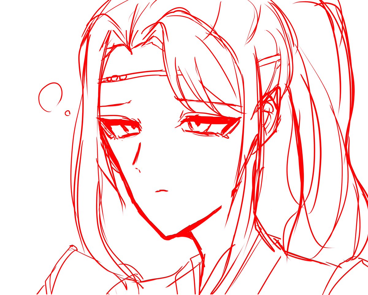 郎千秋
久しぶりに描いた