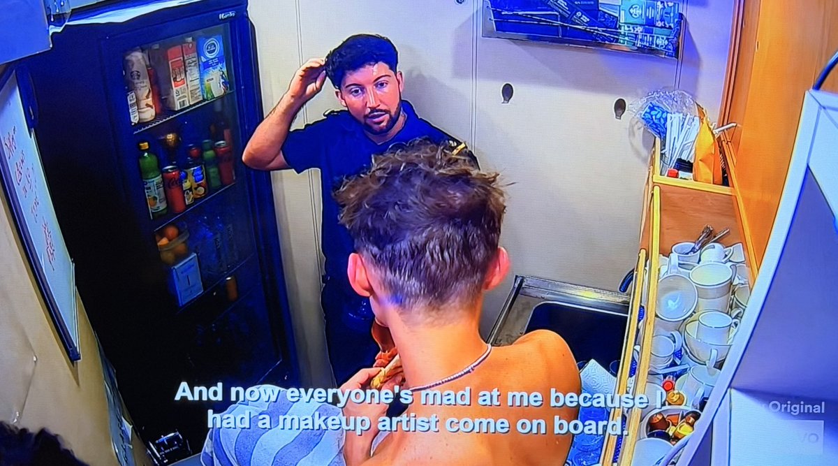 Dustin_Cone's tweet image. It’s NOT good when the Primary Charter Guest is confronting the stew 

Combine that w/ Mike LYING to the guest and gaslighting him?!?? 

Oh Mike might be fired… #BelowDeckDownUnder