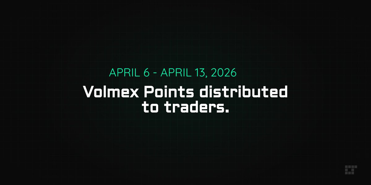 Volmex Foundation σ tweet media