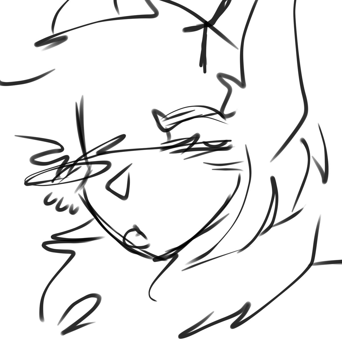 suicide_chan92's tweet image. My friend said he looks like a bat, huh
#alastor #HazbinHotel #redesign