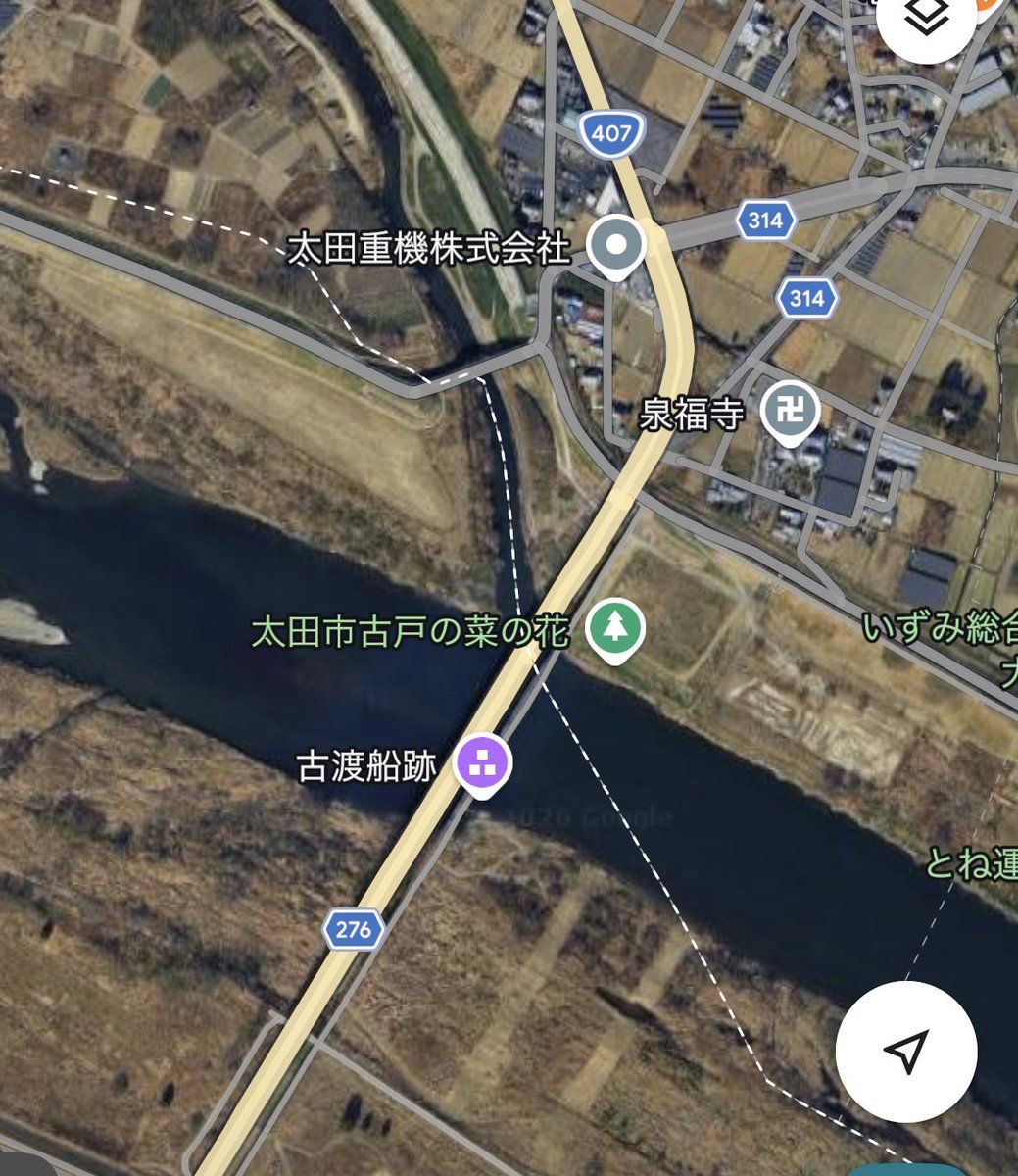 熊谷市て秋田犬ぽいわんこ橋渡ってた🐶

首輪ついてるように見えたから
脱走しちゃったのかな？？

車もトラックも多いし
お家に帰れますように

#迷い犬 #脱走犯 #熊谷市
#秋田犬　#迷子犬