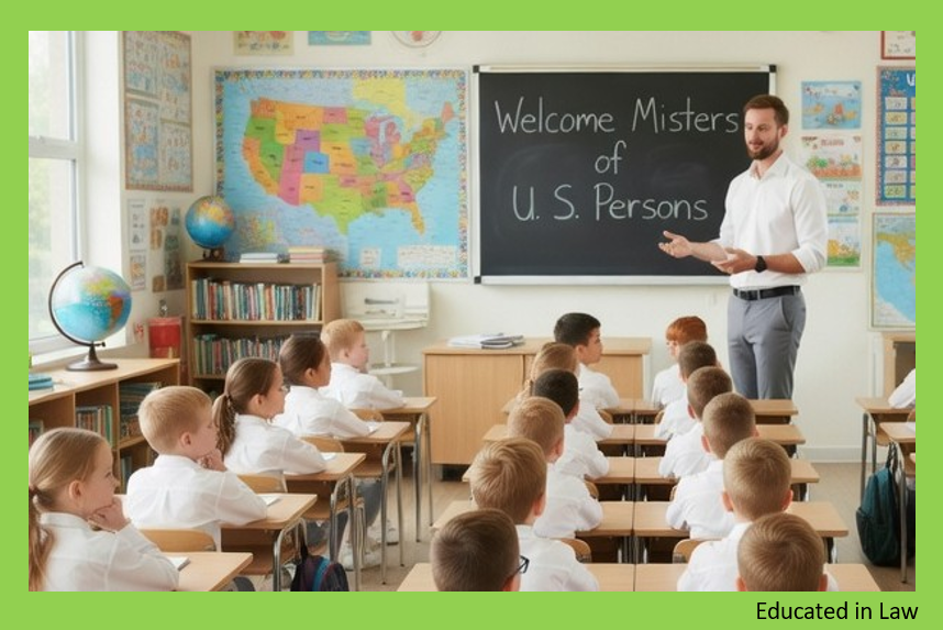 We are taught to conduct our lives as officers of their persons, which is a privilege that they tax.

We work 24/7 in this role.

Our bank accounts are in the name of their all-caps person with each bank letter sent to the all caps name.

There K-12 schools do not teach the