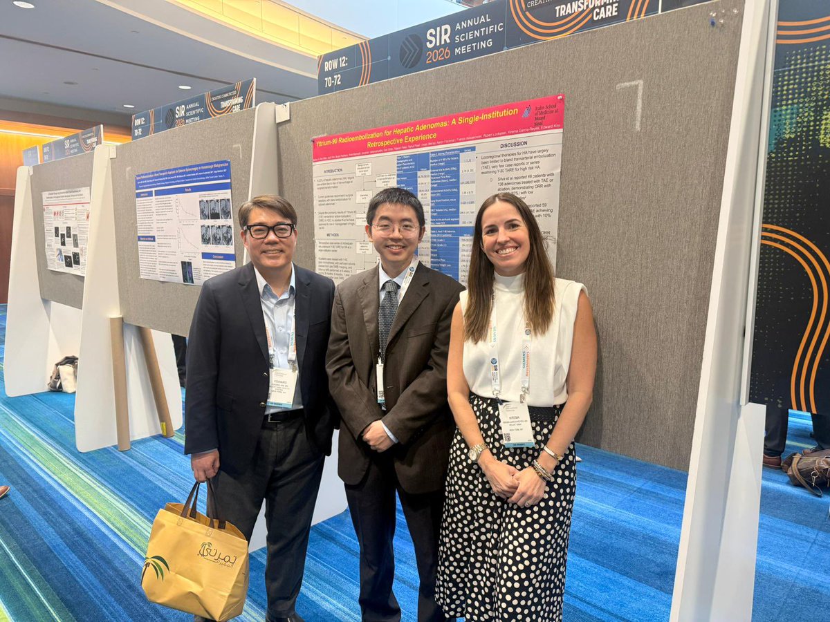 MountSinaiIR's tweet photo. Live @MountSinaiIR sharing our experience of Y90 for hepatic adenoma @kiremagarciamd @DieHCCDie #IRad #SIR26TOR https://t.co/y3S5p8i05g