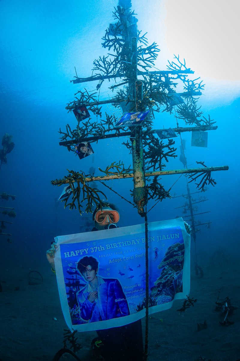 RJlyani's tweet photo. May each coral sprout bring good wishes for Ren Jialun's future success. Let's protect the earth as we support him!

Thank you to everyone who has supported me. A big thanks to the project team and media partners as well

Thanks to @reeformers.id

#renjialun #birthdayproject https://t.co/12te4Qn6eE