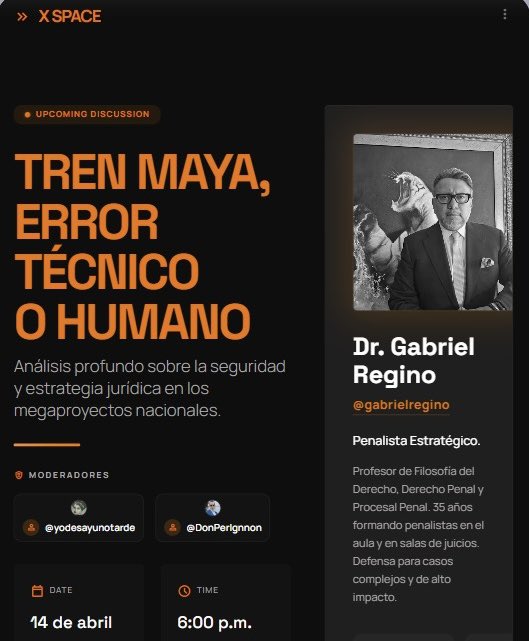 Mañana los esperamos a las 6:00 pm junto con el Dr. <a href="/gabrielregino/">gabrielregino</a> y <a href="/DonPerIgnnon/">Don Perignnon</a> a hablar de un tema muy actual!!!
Los esperamos!!