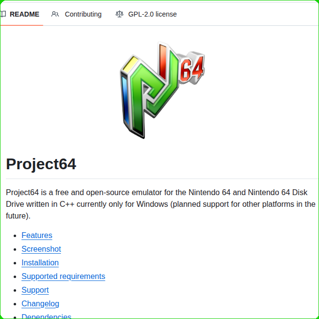 Open source N64 emulator with plugin support https://t.co/187R8VkSmC