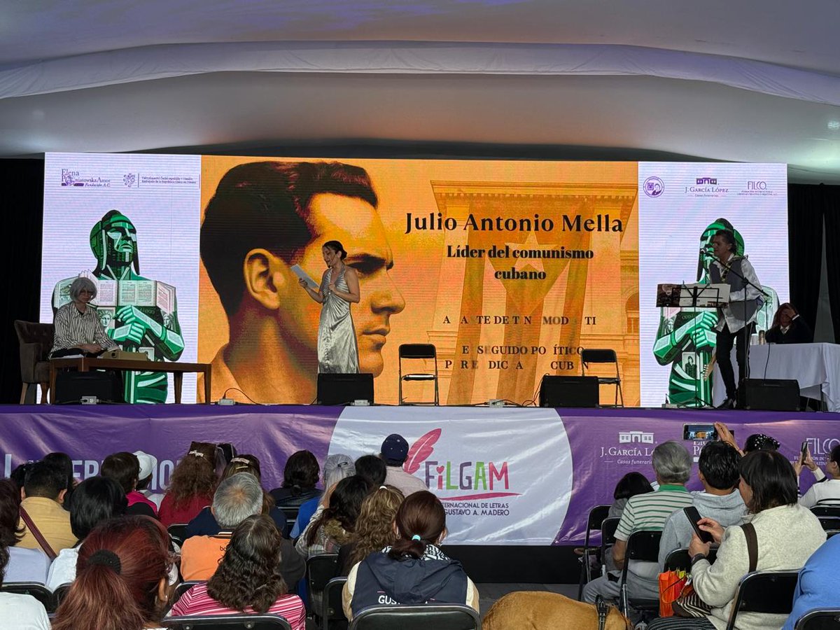 FEPoniatowskaA's tweet photo. Presentación del espectáculo Tinísima: la rebelde. El antimusical el fin de semana en el Festival Internacional de Letras GAM
Y como este habrá muchos eventos más, ¡no dejen de visitar la fiesta de los libros!
#fundacionelenaponiatowska #Cultura #Libros #CulturaViva #FILGAM https://t.co/anGcuEQgQA