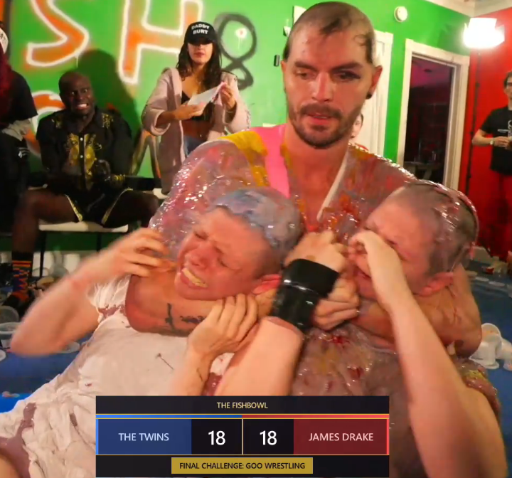 BokchoyStream's tweet image. James knew it was over and and left enough slack to just hold them while they cried their hearts out
They all still dont know second place gets a check
#fishtanklive #fishtankdotlive