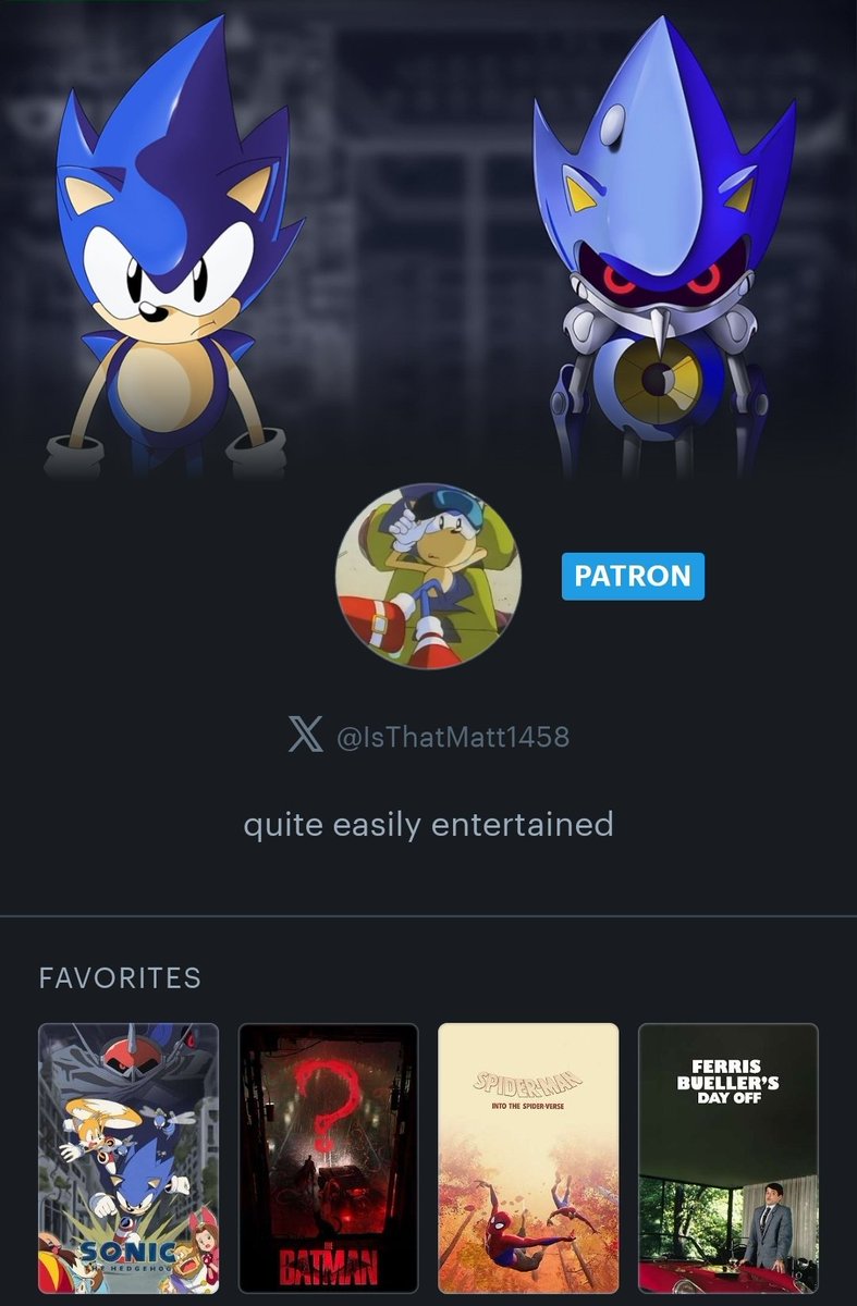 IsThatMatt1458's tweet photo. me + my letterboxd 😋 https://t.co/wCQZHCojZP