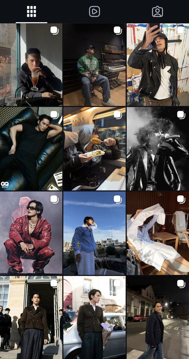 doremingyuu's tweet image. my bias’ feed vs mine 🐶