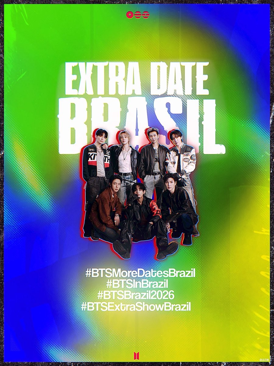 BRAZIL NEEDS EXTRA DATES
BRASIL PRECISA DE DATAS EXTRAS
#BTSMoreDatesBrazil
#BTSInBrazil
#BTSBrazil2026
#BTSExtraShowBrazil
<a href="/BIGHIT_MUSIC/">BIGHIT MUSIC</a> <a href="/HYBEOFFICIALtwt/">HYBE OFFICIAL</a> <a href="/LiveNationBR/">Live Nation Brasil</a> <a href="/TicketmasterBR/">Ticketmaster Brasil</a>
