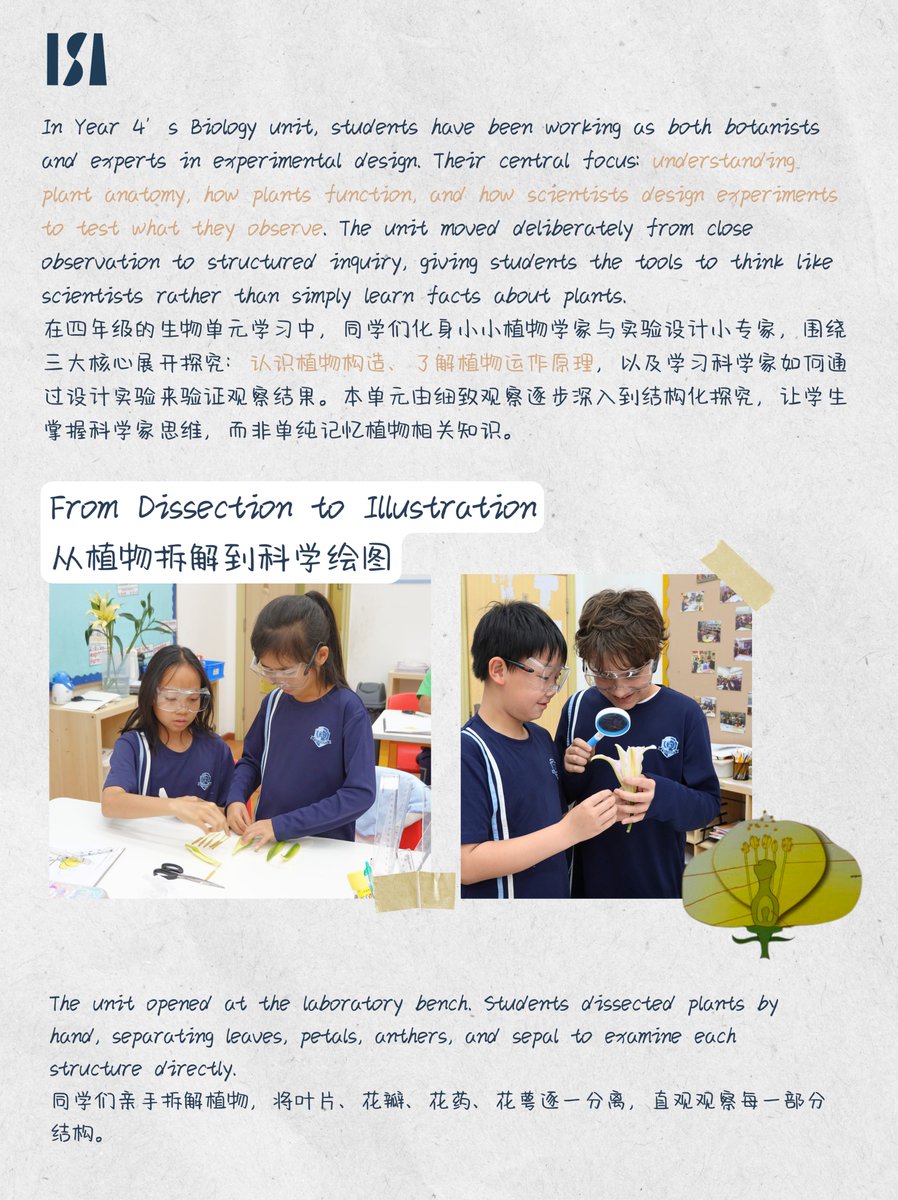 ITianhe's tweet image. ✨Unit of Inquiry (UOI) in the IB Primary Years Programme (PYP) is a student-centered approach. It aims to spark curiosity and develop an inquiry spirit through interdisciplinary exploration and real-world problem-solving.
#internationalschool #internationalbusiness #ib #uoi