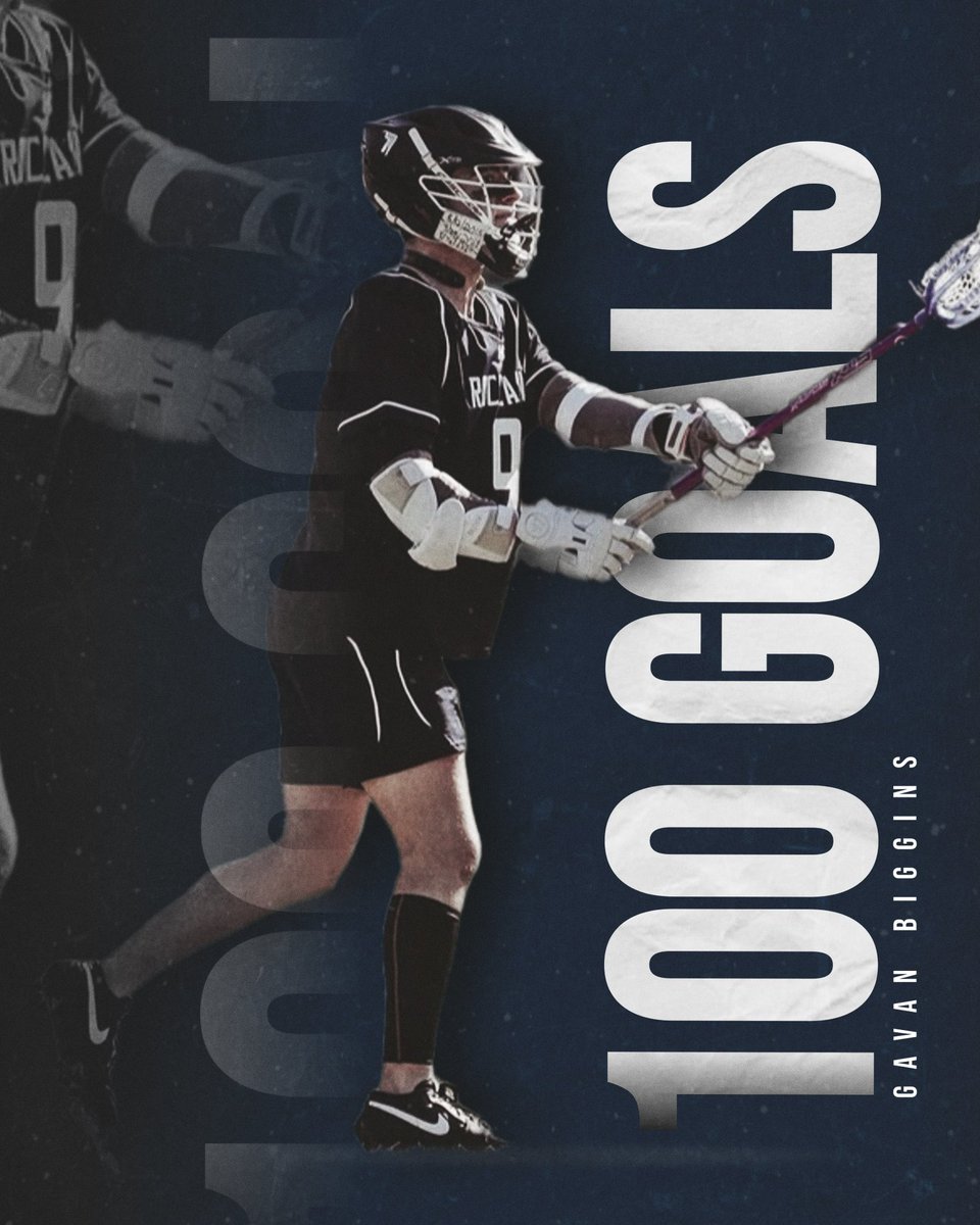 Boys Lacrosse (3–2) picks up a big non-league win in Weymouth!

Gavan Biggins and David Kane lead the way with five goals apiece, while Dean Alex chips in three assists.

Junior captain Gavan Biggins hits a major milestone, netting his 100th career goal!