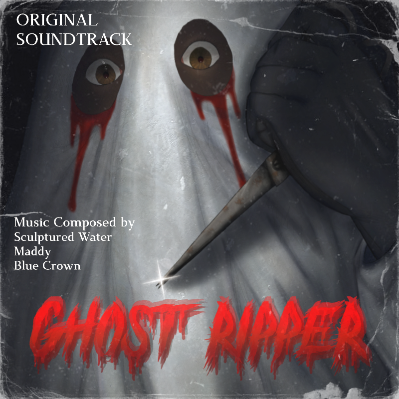 ThirdEyeDev's tweet photo. The cover art for Ghost Ripper OST is finished 

Art by: @SillyGuyClassic 
Music composed by: @SculptedWater @SyntholationOST @BlueCrownAnim 

Wishlist here: https://t.co/nO0pRsByGh

#indiegame #indiegamedev #PSX #Retro #slasherㅤㅤㅤ #horrorgame https://t.co/m2XLxch3AO