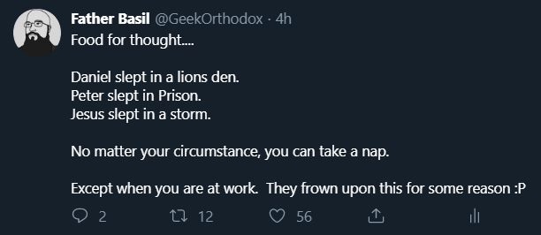 Father Basil tweet media