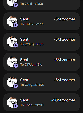 middaywake's tweet photo. ALL $unc HODLERS ARE BEING DROPPED $zoomer SUPPLY

BEWARE https://t.co/QrmW61MrXG
