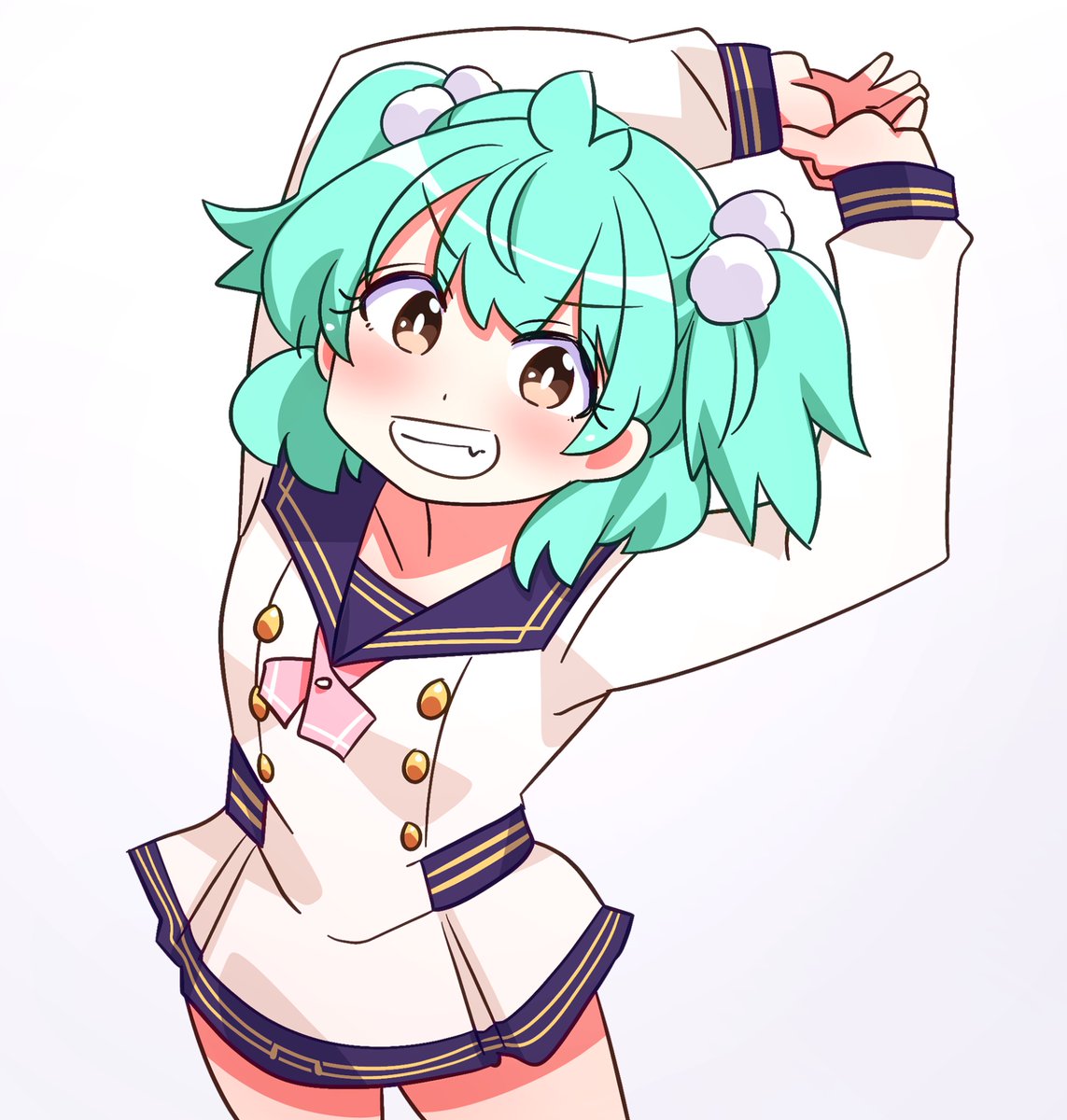 「一日一いずみ! (ときめきアイドル) 伊澄いずみ!」|怪人デベソのイラスト