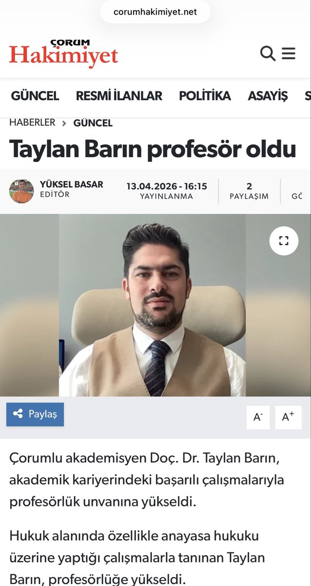 Taylan BARIN tweet media