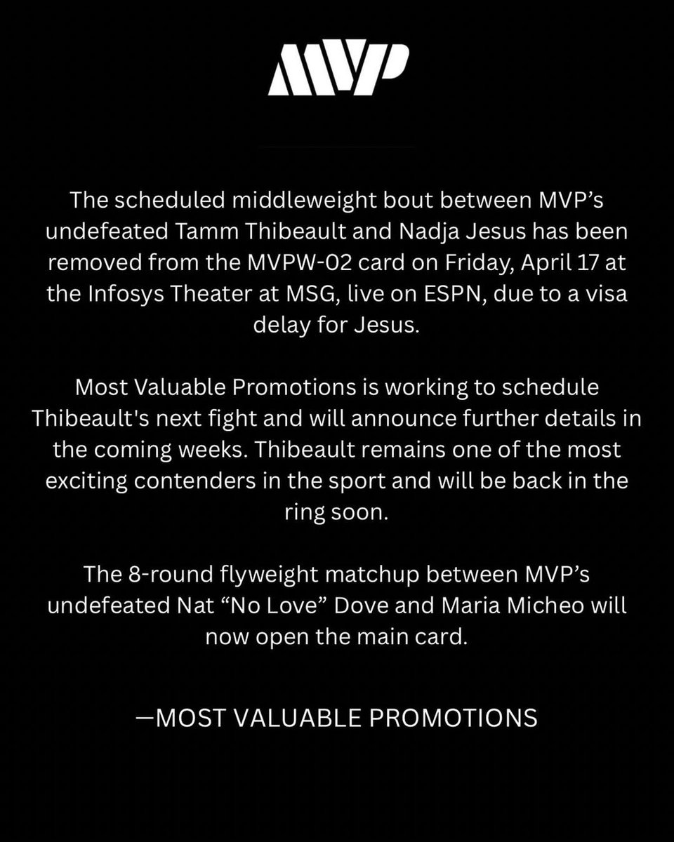 MVP - Most Valuable Promotions tweet media