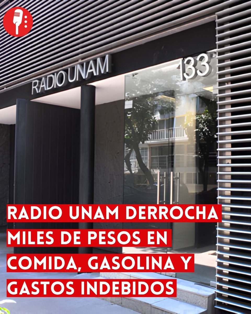 ⭕ OJO | RADIO UNAM DERROCHA MILES DE PESOS EN COMIDA, GASOLINA Y GASTOS INDEBIDOS

Una investigación de Zósimo Camacho para Diario Red revela que Radio UNAM utilizó más de 277 mil pesos del Fondo Fijo para cubrir alimentos en restaurantes, supermercados, gasolina e incluso pagos