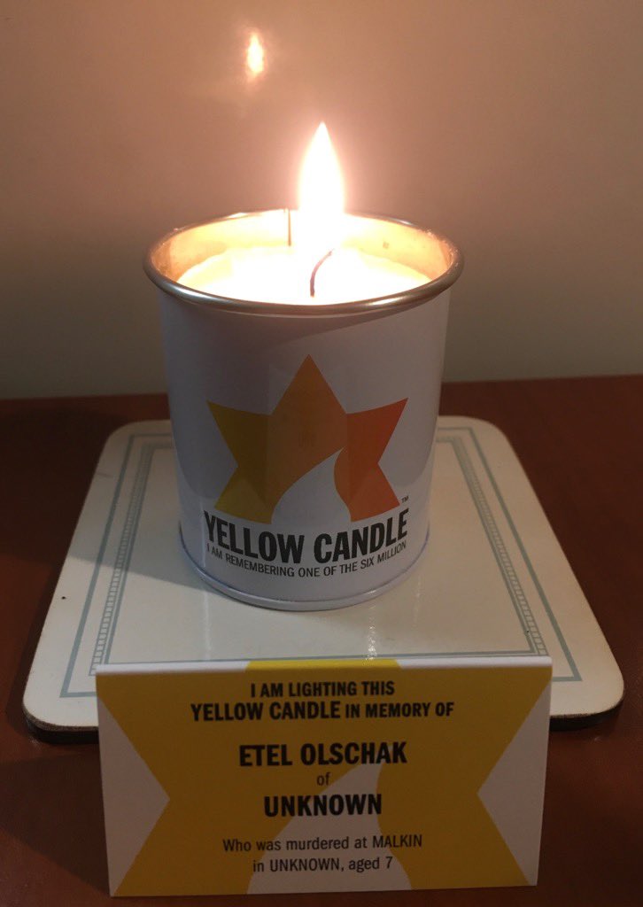 WMFofIsrael's tweet photo. This Yom HaShoah, Holocaust Memorial Day, we remember all those brutally murdered.

In an age of increasing disinformation and Holocaust denial, we pledge to work harder than ever to fight antisemitism in all its forms, so that we never allow this to happen ever again. https://t.co/G5yREjsIjs