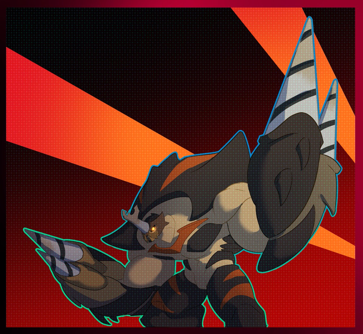 aFallenWolf's tweet image. Megalon's Might! 

Finally got this boy done! There will be one of him and Gigan later on. 

Alt in thread.

#Megalon #Kaiju #Godzilla #Ammyzilla #Art