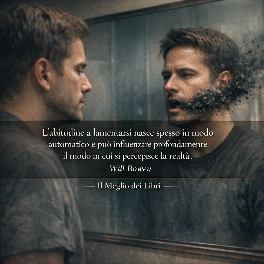 MeglioDeiLibri's tweet image. Lamentarti è più automatico di quanto pensi.

“Diventa un’abitudine che cambia come vedi la realtà.” – Will Bowen

Più ti lamenti, più cerchi problemi.

Oggi osservati: quante volte lo fai?

#Mindset #Abitudini #CrescitaPersonale