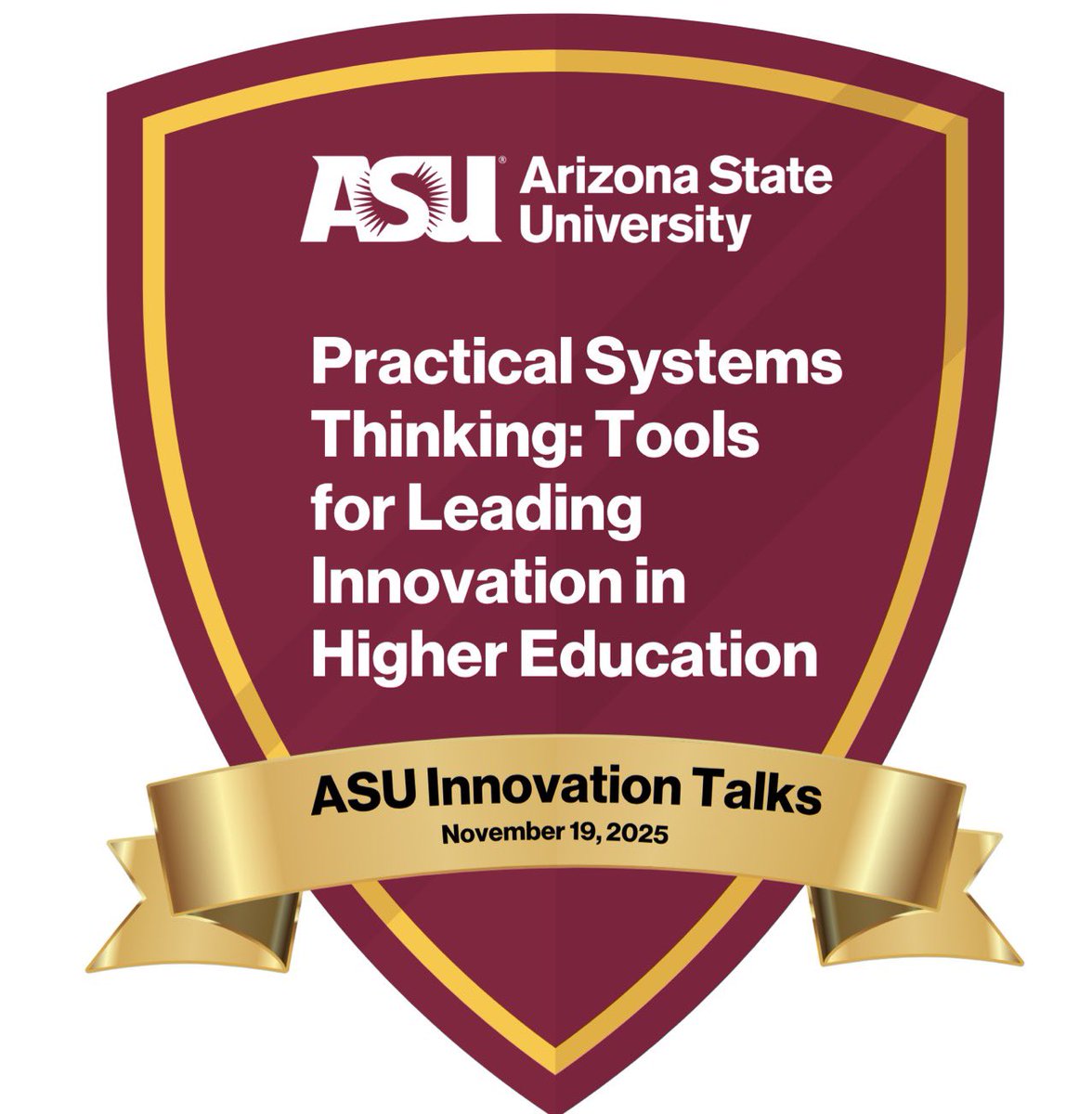guayito_aguilar's tweet image. 🎓 Just earned my Practical Systems Thinking: Tools for Leading Innovation in Higher Education - Badge from Arizona State University and Cintana Education! 🌟 
 #Education #Achievement #PoweredByASU 
 
 poweredby.asu.edu/validate-crede…