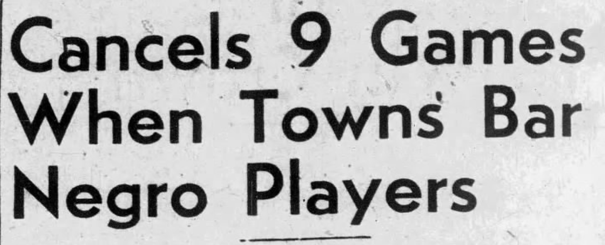 michaelsclair's tweet photo. It's Jackie Robinson Day on April 15. Too often, we forget about many of the dangers before he reached MLB. Found this in the Pittsburgh Courier: Not only did cities refuse to play the Dodgers in exhibition games in 1946, but the paper's writers were "advised" to leave town, too. https://t.co/oSGxKpxLL7