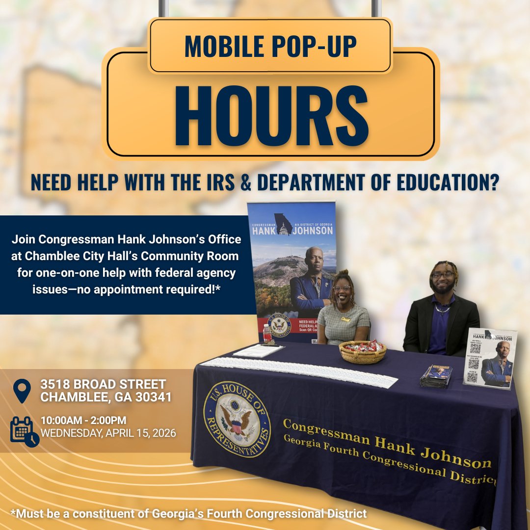 Rep. Hank Johnson tweet media