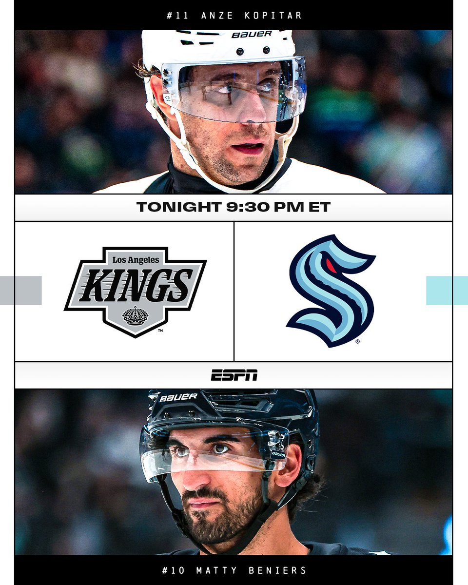 The <a href="/LAKings/">LA Kings</a> can punch their ticket to the #StanleyCup Playoffs for a fifth consecutive season by the end of the night as they head to Seattle to face the division rival <a href="/SeattleKraken/">Seattle Kraken</a> on <a href="/ESPN/">ESPN</a>.