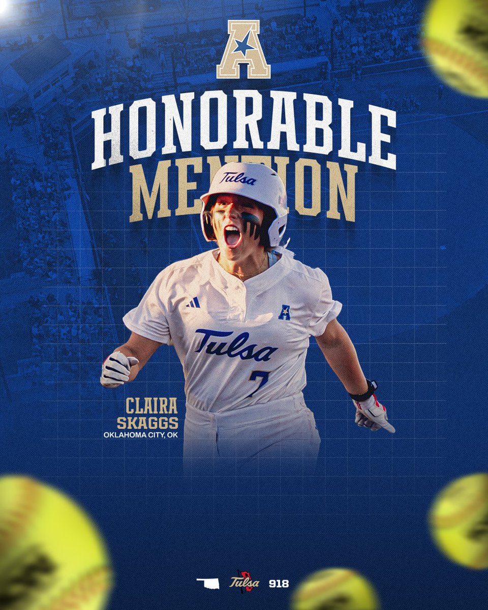 Tulsa Softball tweet media