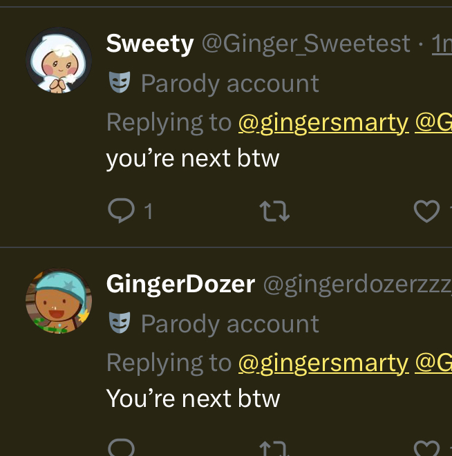 gingersmarty's tweet photo. WHAT DID I EVEN DO https://t.co/2NphK5MAYA