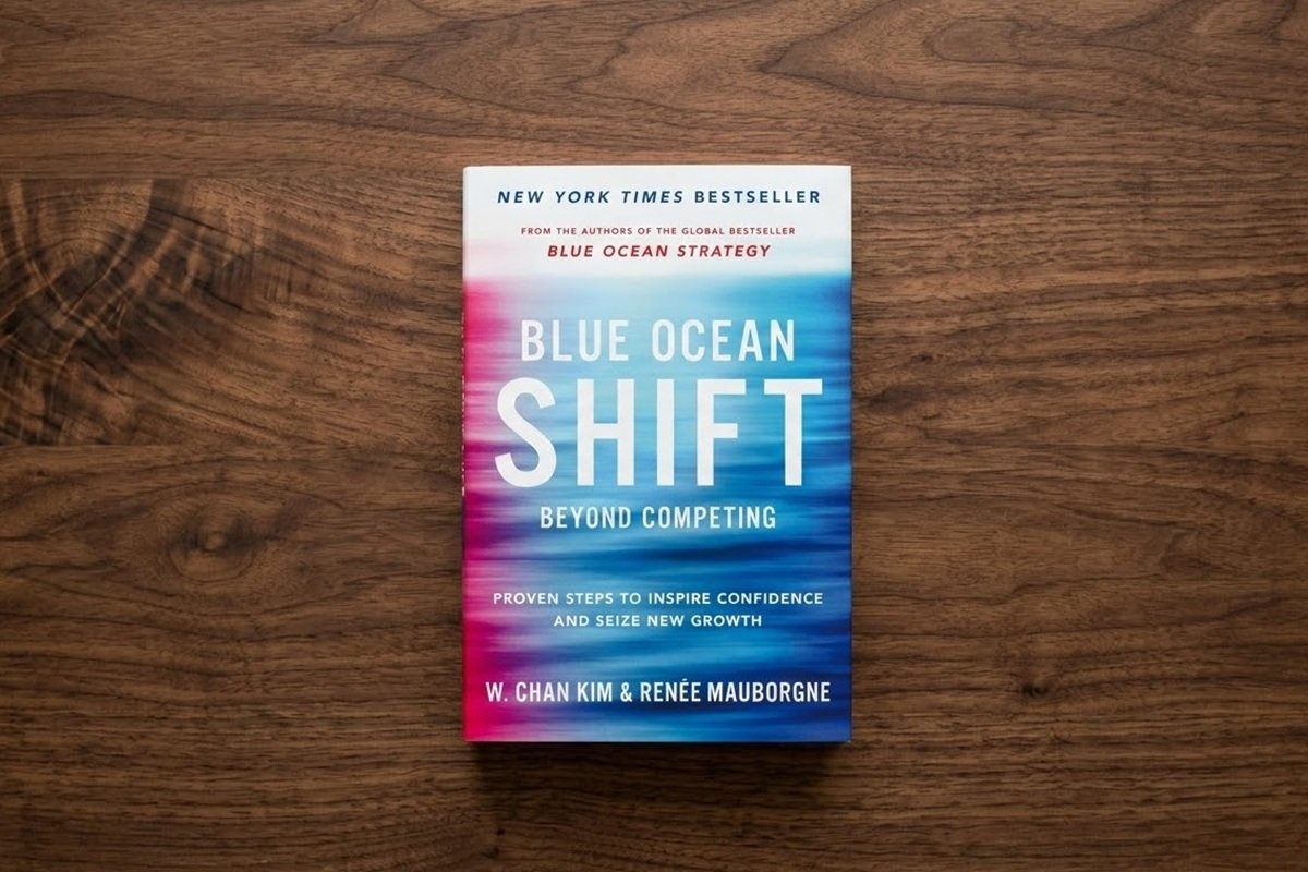 CommitmentFocus's tweet photo. Book Review:

Blue Ocean Shift:
Beyond Competing - Proven Steps to Inspire Confidence and Seize New Growth
By W. Chan Kim, Renée A. Mauborgne

Thoughts about the book:
While Blue Ocean Strategy introduced the powerful idea of creating uncontested market space, Blue Ocean Shift focuses on execution. It is less about what the concept is and more about how to actually achieve it. The authors present a structured, step-by-step process designed to help organizations move from competitive “red oceans” into new, value-creating spaces. In that sense, this book feels more practical, more grounded, and more concerned with implementation. What I appreciated most is this emphasis on process. Kim and Mauborgne clearly recognized that many readers of their earlier work were inspired but left wondering how to apply the ideas in real organizations. Here, they attempt to close that gap. The inclusion of real case studies of companies, nonprofits, and even government entities adds credibility and makes the framework feel more attainable. The human element is also more pronounced as there is greater attention to organizational resistance, internal alignment, and the psychology of change. The writing is structured, disciplined, and highly methodical. Each step builds on the previous one, with clear explanations and practical tools. In terms of readability, it is relatively easy to follow, though it requires engagement. This is not a book you skim for inspiration, it is one you work through. The frameworks, exercises, and visual tools demand attention, but they are also what make the book useful. Compared to the original, this one feels slightly more hands-on and structured, and slightly less conceptual.

Blue Ocean Shift relies heavily on case studies and observed patterns rather than rigorous empirical testing. If there is a weakness, it lies in a certain level of repetition not only within the book itself, but in relation to the original Blue Ocean Strategy. Many of the core ideas remain the same, and for readers already deeply familiar with the first book, parts of this one may feel familiar. Additionally, while the process is clearer, the inherent difficulty of creating a true “blue ocean” is still somewhat understated. Strategy, in reality, is messy, and not every organization can successfully execute such a shift. That said, Blue Ocean Shift succeeds in making an influential idea more actionable. It transforms a compelling concept into a more structured journey. It may not feel as groundbreaking as the original, but it is arguably more useful for practitioners who want to do more than just understand the theory.

Who should read this book:
You should read Blue Ocean Shift by W. Chan Kim and Renée A. Mauborgne if you are interested in how companies, teams, and even individuals can move from crowded, competitive spaces into new arenas of growth.  This book is for anyone who doesn’t just want to understand strategy but wants to know how to apply it, step by step, in the real world.

For the book summary by chapters, go to:  
https://t.co/j8urbj80SY

Check out other book reviews at:  
https://t.co/dkEqZw1d7o 
#booksummary #bookreviews #bookreview #bookworm #talkingaboutbooks #bookwisperer #letsdiscuss #LetsTalk #business #mustread #bookrecommendation #bookclub #bookworm #readabook #sales #marketing #howtosell #businessideas #blueocean #businessstrategy #competition