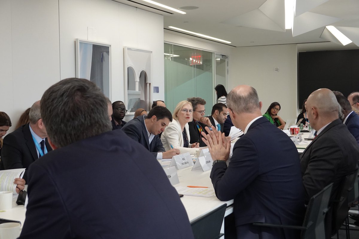 FinlandUN's tweet image. 🇫🇮 &amp;amp; @JordanUN_NY 🇯🇴 hosted first Group of Champions on #YPS Amb level meeting of 2026 in margins of #ECOSOCYouthForum.

Thank you ASG @felipepaullier, ASG @ElizabethSpehar &amp;amp; DED @PioSmith_UN for your briefings and the Champions for concrete ideas on advancing #Youth4Peace agenda