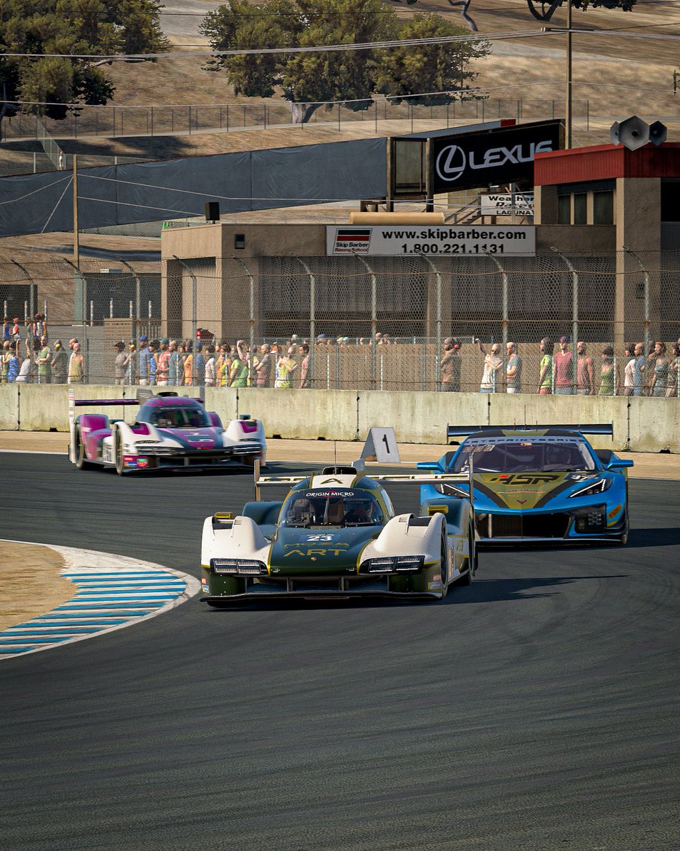 GTChampions_'s tweet photo. Great turnout for our first IGTS Pre Season race at Laguna Seca! Thanks to everyone who hit the track. Next: Pre Season Race 2 at Road Atlanta this weekend, and we will be broadcasting this one live! Come join the action and get ready for the season. 🏁#IGTS #iracing #simracing https://t.co/S7WqQ3Bnwg