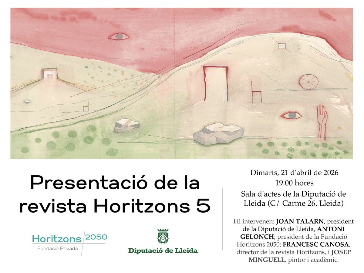 Fundació Privada Horitzons 2050 tweet media