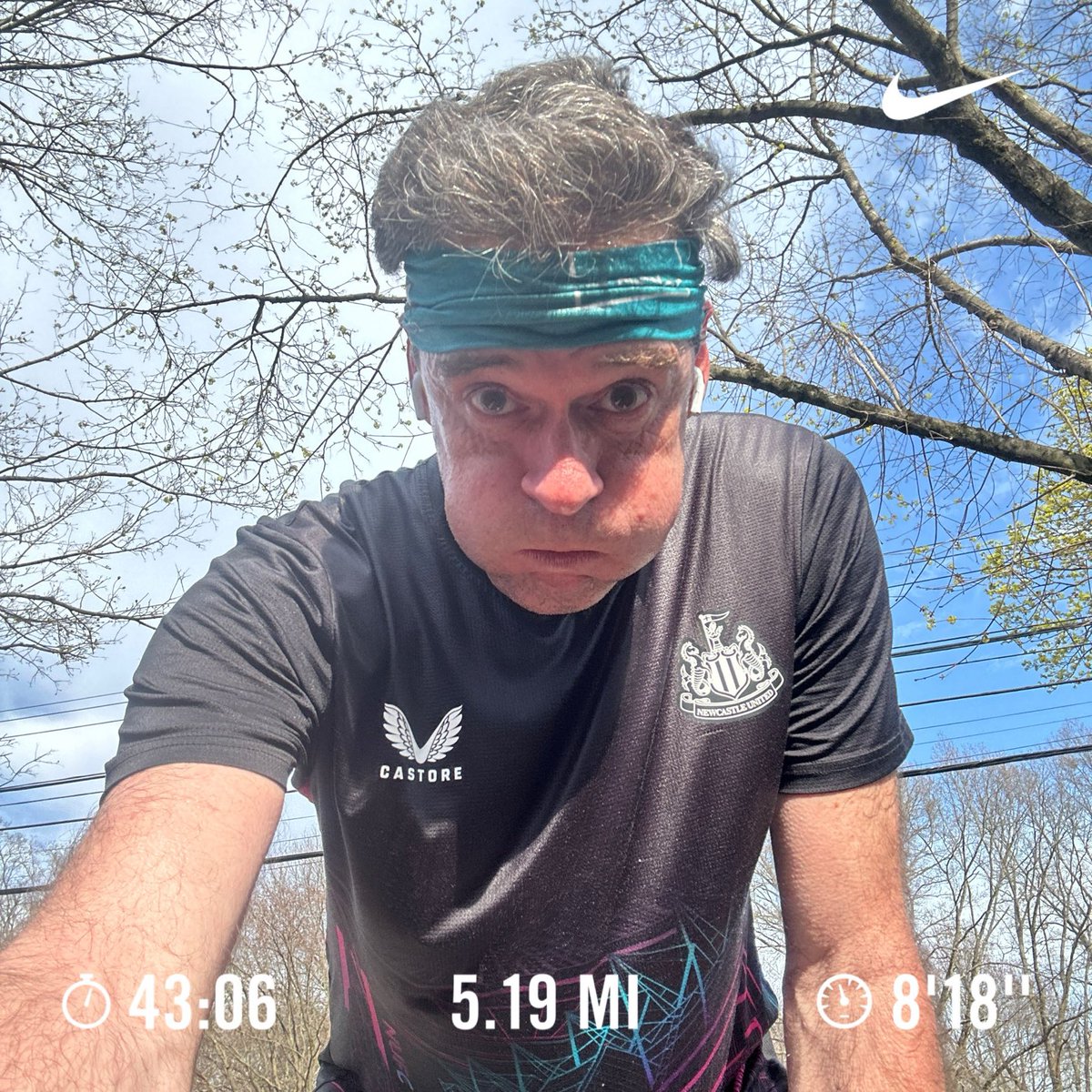 dmv1332's tweet image. Beautiful day but this run kicked my #butt #intervals #shortrest #teamrandibandanas #randibandanas