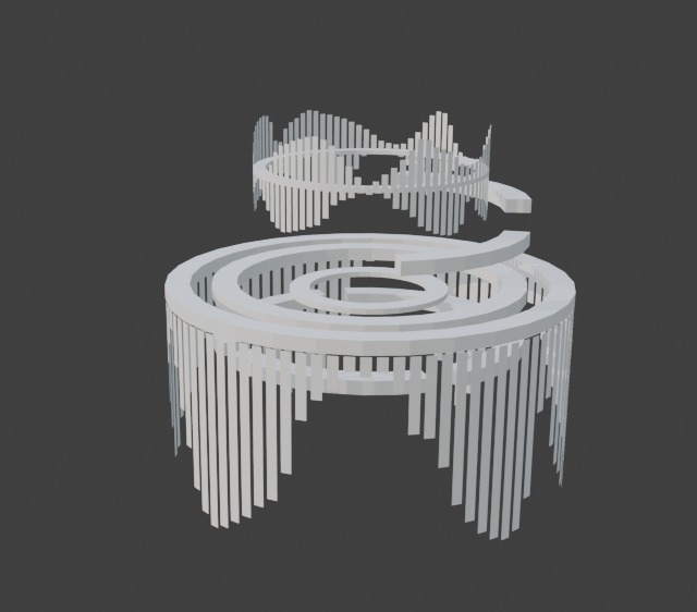 Crafterpol5l's tweet photo. Sound-reactive generative sculpture — music becomes moving light and form.
Custom commissions available. DM to bring your idea to life.
#GenerativeArt #SoundSculpture #CustomArt" #vrc #3dmodel 
#VTuberがチャンネル晒したらみんながRTしてくれてブァァァって登録数が増える #vtuber https://t.co/UvuAIdMGbH