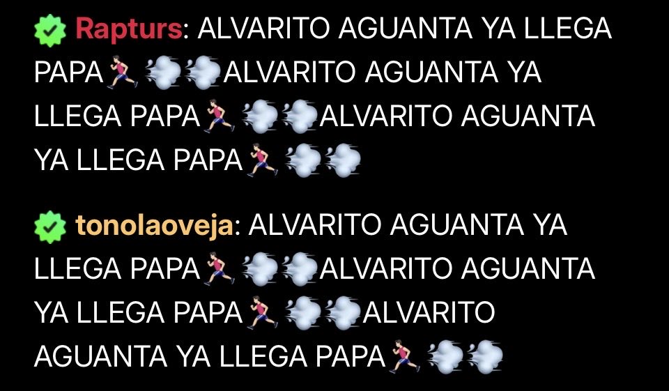 Un poco de por favor ya eh! 😂