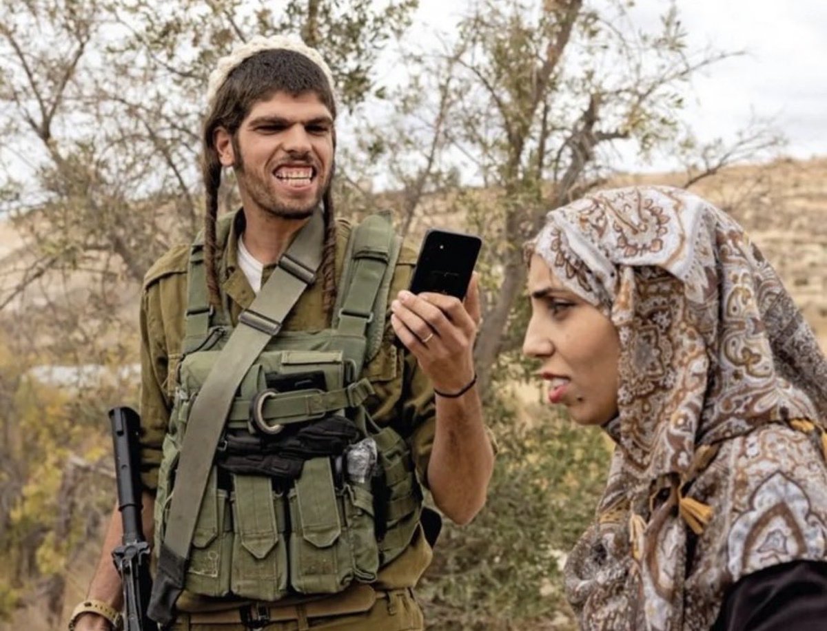 Boutaina's tweet photo. This cover made them angry because it broke the illusion built on curated ‘good-looking’ soldiers and their oversexualized social media presence. ☕️ https://t.co/HX1pXOlPUq