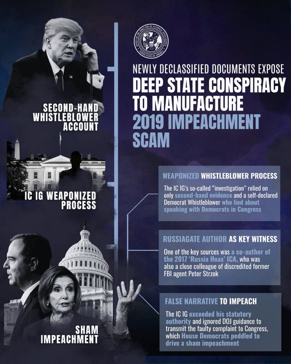 炸裂！

美国情报总监图尔西·加巴德（Tulsi Gabbard）在2026年4月13日直接把2019年弹劾川普所依据的黑材料彻底曝光🔥

原来所谓“举报人”，根本没亲耳听到电话，全是二手hearsay（听闻）！