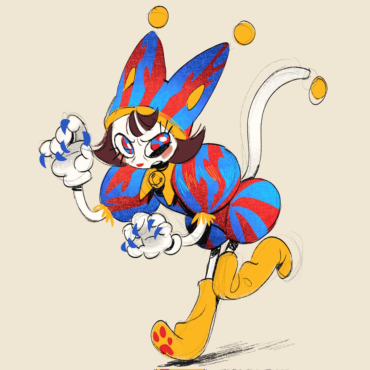 po_vest_ka's tweet image. kitty whiskers with softest paws