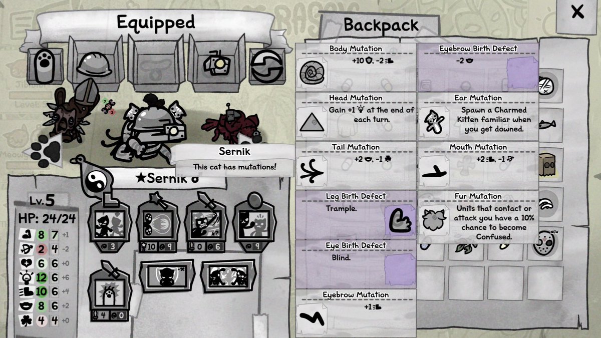 Mewgenics Takes & Confessions tweet media