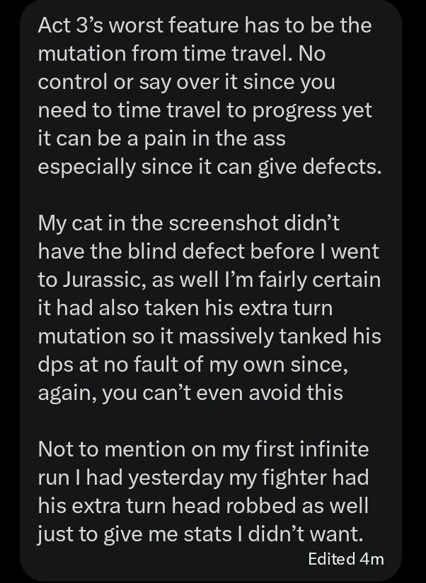 Mewgenics Takes & Confessions tweet media