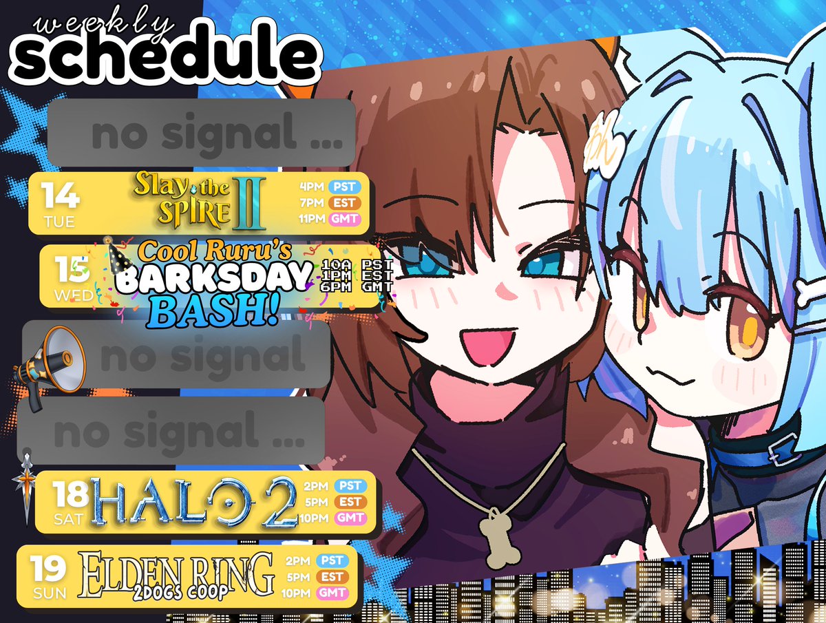 Nana & Ruru🐶🐶 | Duo Dog VTUBER tweet media