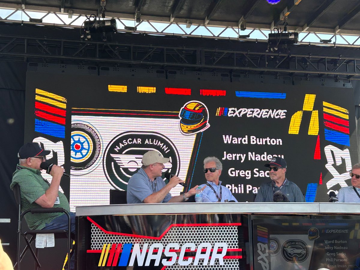 JerryNadeau01's tweet photo. Didn't get to post these to X a couple weeks back, but here are some highlights from @NASCAR Alumni Weekend at @TooToughToTame. Great to be back at the track and meet fans! https://t.co/drKbeF3kgX