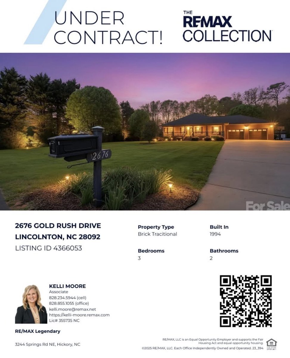Moore4Freedom's tweet photo. ✨ Officially Under Contract! ✨
This gorgeous home didn’t waste any time—under contract in just 3 days with 13 showings and multiple offers! When the right strategy meets experience and hard work, amazing results follow.

Thinking about selling? Call Kelli! https://t.co/xBDJqIsXfD