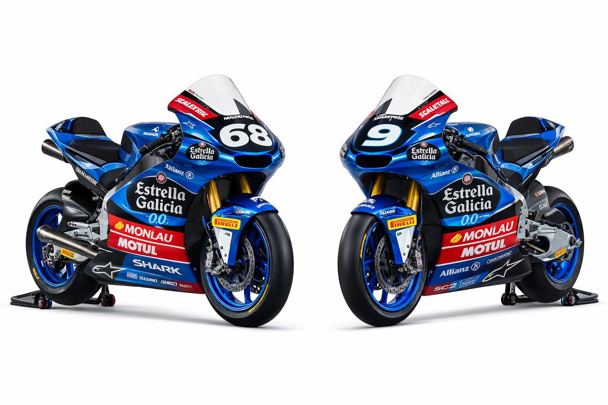 VDSTeamSIM's tweet photo. Os presentamos el cambio, la moto ganadora de Moto2 la próxima temporada 💙 https://t.co/CCVuRhVAn5