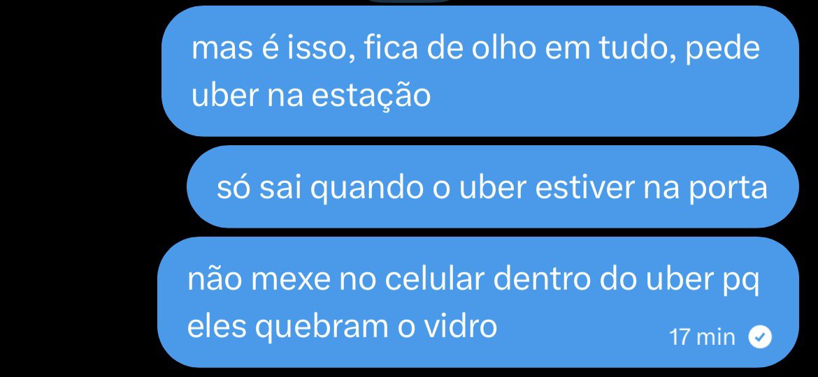 sim sim pode vir tranquila pro show